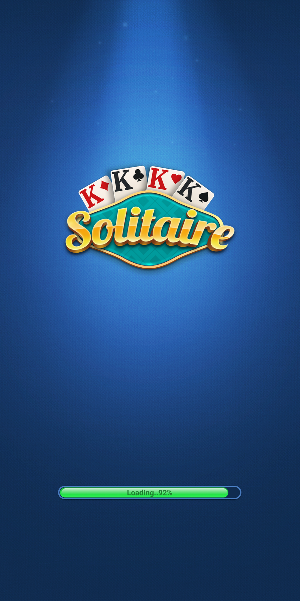 Solitaire Now loading screen